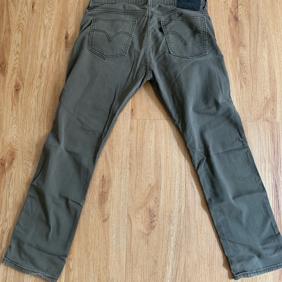 COPY - Men’s Levi’s 510 Super Skinny 34x30 army green - Picture 2 of 3